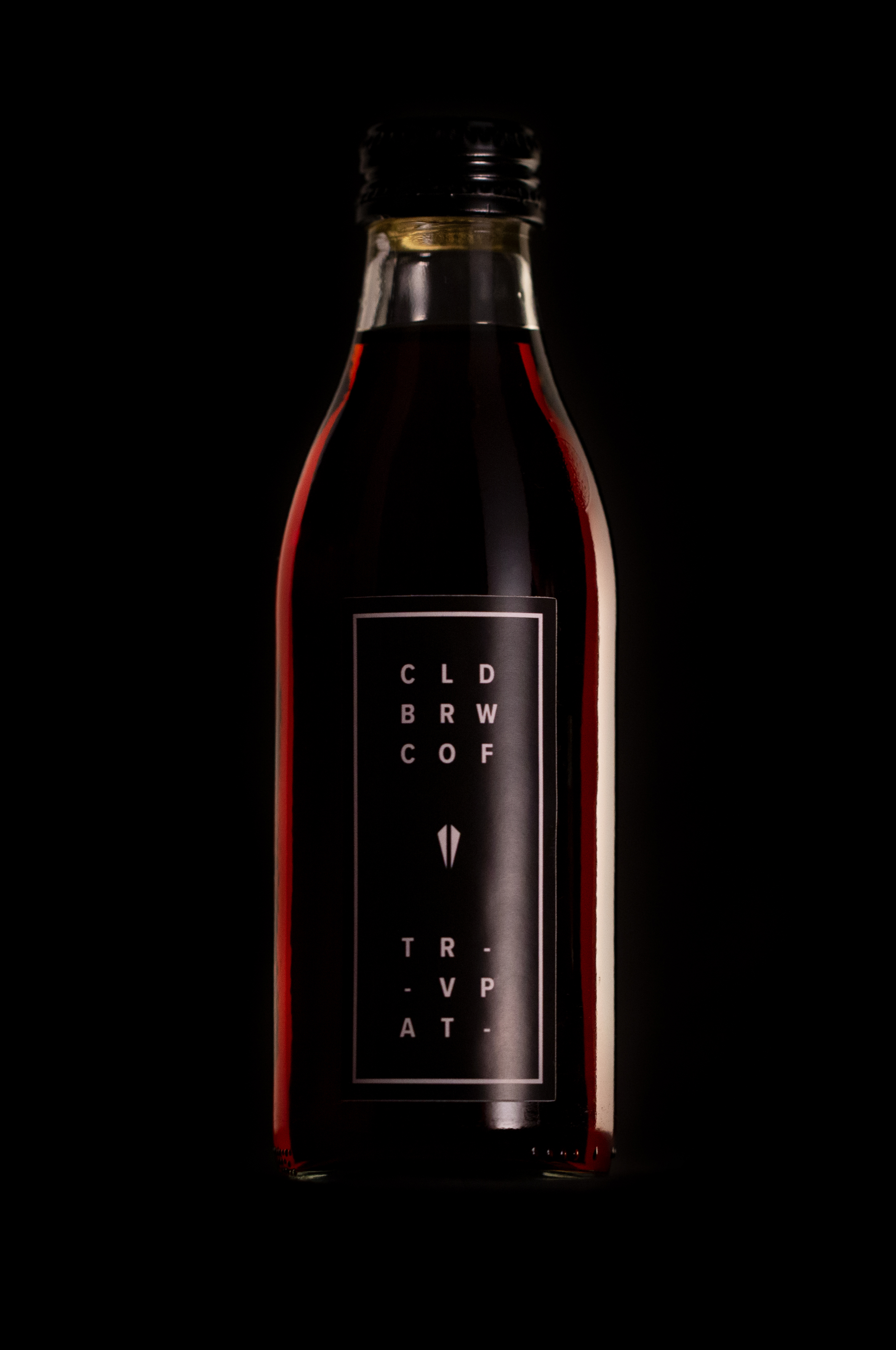 Bottle of the renderers Cold Brew Coffee
